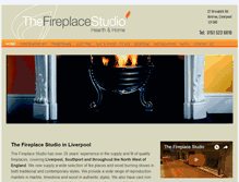 Tablet Screenshot of fireplacestudio.net